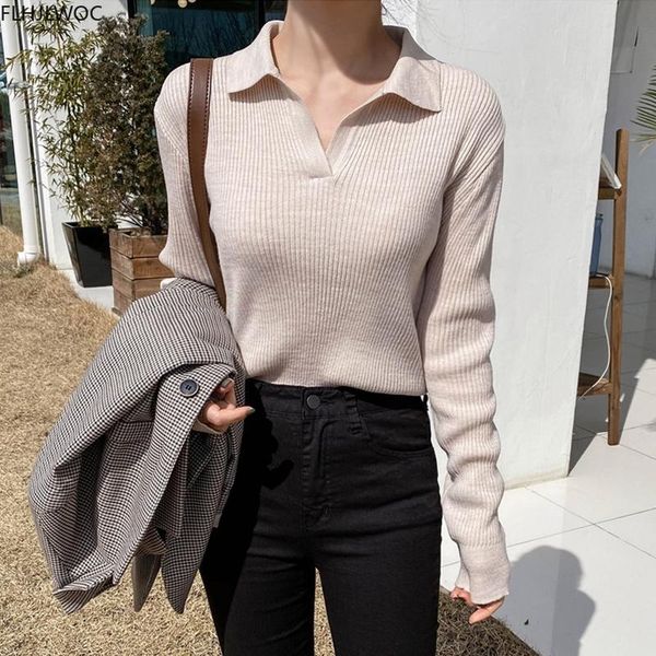 women's sweaters 2021 autumn winter basic wear korean long sleeve slim solid black blue white knitted pullovers, White;black
women's sweaters 2021 autumn winter basic wear korean long sleeve slim solid black blue white knitted pullovers, White;black