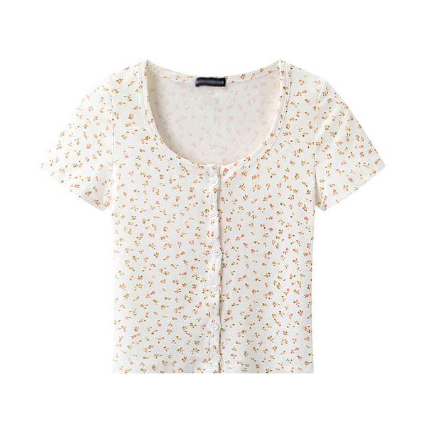 women's knits & tees slim girls sweet floral short tshirts 2021 summer fashion ladies soft cotton vintage women cute bomb top, White
women's knits & tees slim girls sweet floral short tshirts 2021 summer fashion ladies soft cotton vintage women cute bomb top, White