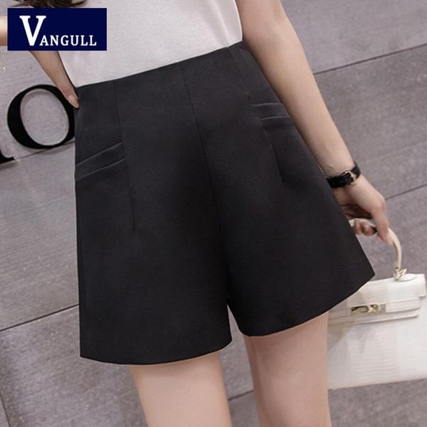 women's shorts vangull 2021 summer fashion casual clothing high waist loose chiffon solid zipper thin straight, White;black
women's shorts vangull 2021 summer fashion casual clothing high waist loose chiffon solid zipper thin straight, White;black