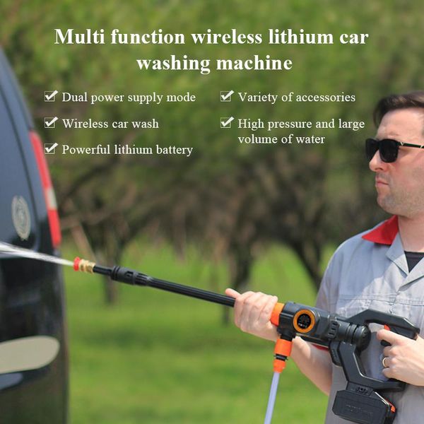 water gun & snow foam lance wireless lithium battery car washing machine adjustable high pressure pump handheld cleaner household outdoor
water gun & snow foam lance wireless lithium battery car washing machine adjustable high pressure pump handheld cleaner household outdoor