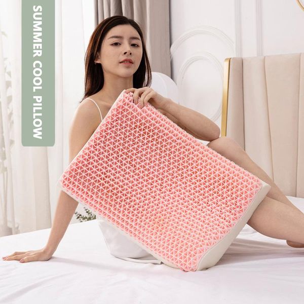 pillow summer tpe cool high elasticity latex orthopedic pillows cervical vertebra super soft sleeping bedding for travel
pillow summer tpe cool high elasticity latex orthopedic pillows cervical vertebra super soft sleeping bedding for travel