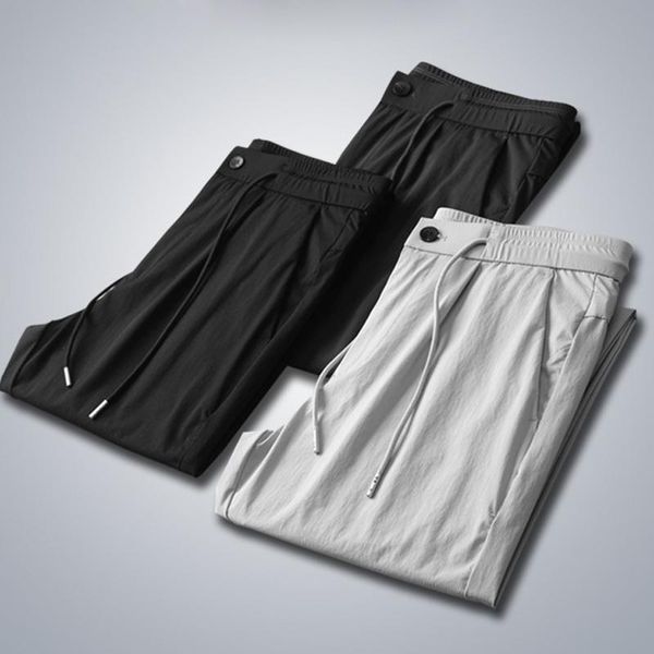men's pants brand spring summer straight men casual quick dry long trousers male thin breathable stretch pant plus size clothing, Black
men's pants brand spring summer straight men casual quick dry long trousers male thin breathable stretch pant plus size clothing, Black