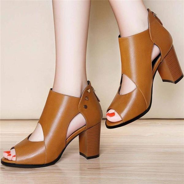 sandals fashion hollow out peep toe high heels ziping black heel mature open chunky wedding shoes women 34-41
sandals fashion hollow out peep toe high heels ziping black heel mature open chunky wedding shoes women 34-41
