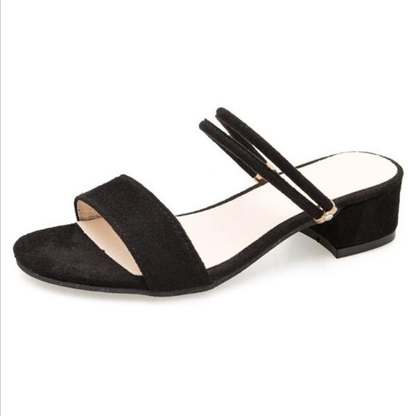 women sandals flock slip on square heel high heels round toe shallow shoes sandalias mujer 2021 size 35-42 black beige
women sandals flock slip on square heel high heels round toe shallow shoes sandalias mujer 2021 size 35-42 black beige