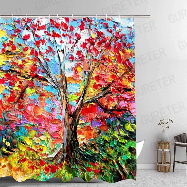 tree of life shower curtain oil painting maple tree bathroom curtain waterproof polyester fabric with 12 hooks yllsge205
tree of life shower curtain oil painting maple tree bathroom curtain waterproof polyester fabric with 12 hooks yllsge205