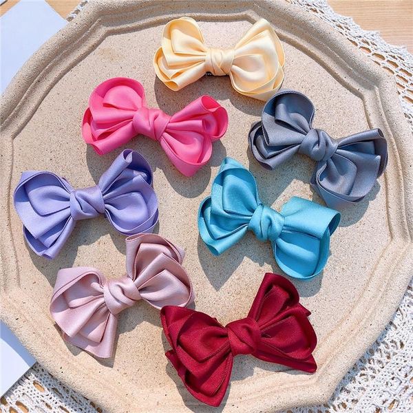 hair accessories 2021 fashion korean children's fabric bow hairpin sweet girl princess beautiful colorful duckbill clip, Slivery;white
hair accessories 2021 fashion korean children's fabric bow hairpin sweet girl princess beautiful colorful duckbill clip, Slivery;white