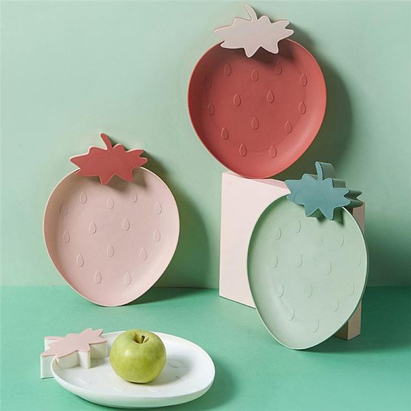 dishes & plates strawberry shape fruit tray candy cute plate snack dish dry household plastic serving for home
dishes & plates strawberry shape fruit tray candy cute plate snack dish dry household plastic serving for home