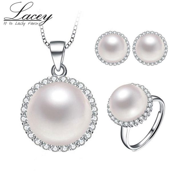 natural freshwater peal jewelry set, pearl pendant earrings ring bride wedding sets for women conjuntos joyas de perlas bracelet, & necklace, Black
natural freshwater peal jewelry set, pearl pendant earrings ring bride wedding sets for women conjuntos joyas de perlas bracelet, & necklace, Black