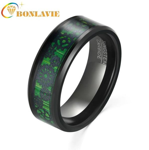 wedding rings 8mm electric black inlaid green carbon fiber gear pattern tungsten steel ring men's bague homme jewelry, Slivery;golden
wedding rings 8mm electric black inlaid green carbon fiber gear pattern tungsten steel ring men's bague homme jewelry, Slivery;golden