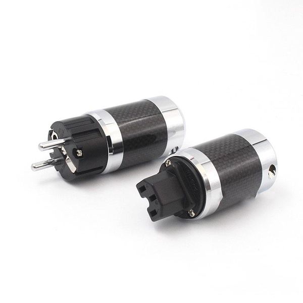 smart power plugs pair carbon fiber rhodium plated eu schuko plug male female hifi connectors adapter p50 black
smart power plugs pair carbon fiber rhodium plated eu schuko plug male female hifi connectors adapter p50 black
