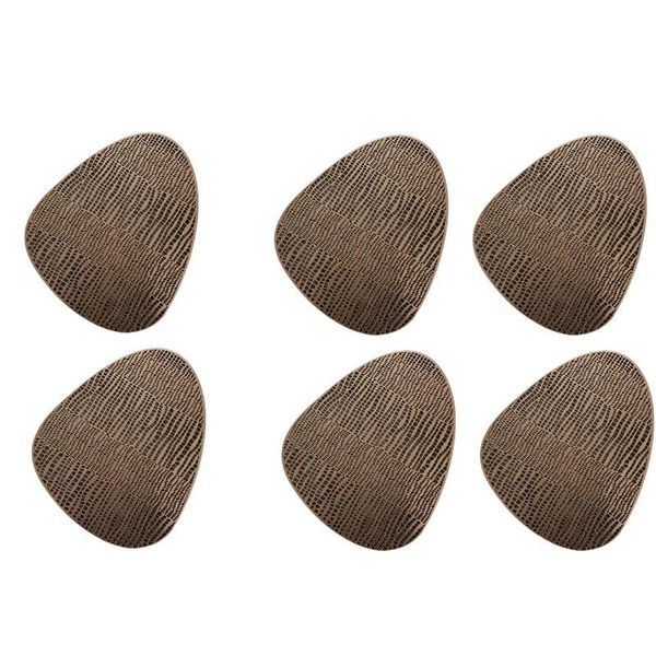 mats & pads pvc placemat egg-shaped crocodile pattern design heat insulation pad table for dining
mats & pads pvc placemat egg-shaped crocodile pattern design heat insulation pad table for dining