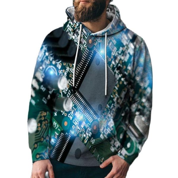 men's hoodies & sweatshirts fashion summer 3d printing electronic chip men's/women's hoodie street personality all-match swea, Black
men's hoodies & sweatshirts fashion summer 3d printing electronic chip men's/women's hoodie street personality all-match swea, Black