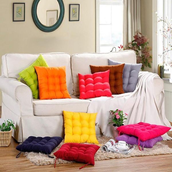 cushion/decorative pillow 40x40cm square polyester sofa chair seat cushions solid color non-slip dining pads cushion soft
cushion/decorative pillow 40x40cm square polyester sofa chair seat cushions solid color non-slip dining pads cushion soft