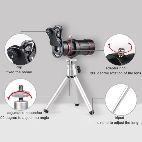 telescope & binoculars 2021 18x universal metal telepo mobile phone profession hd hunting optics scope mini telescopio
telescope & binoculars 2021 18x universal metal telepo mobile phone profession hd hunting optics scope mini telescopio