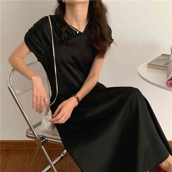 casual dresses elegant femme ol summer vintage 2021 french lady skew collar chic prom party long dress solid brief vestidos x, Black;gray
casual dresses elegant femme ol summer vintage 2021 french lady skew collar chic prom party long dress solid brief vestidos x, Black;gray
