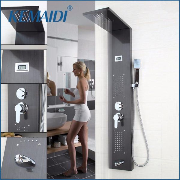 arrival bathroom rainfall shower panel rain massage system faucet with jets hand tap mixer sets
arrival bathroom rainfall shower panel rain massage system faucet with jets hand tap mixer sets