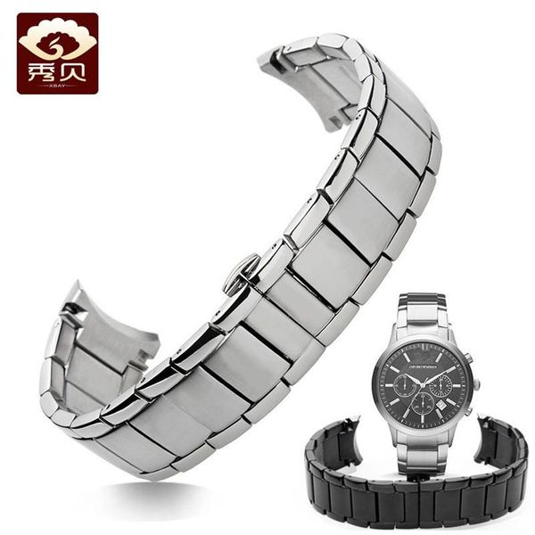 watch bands 22mm silver/black stainless steel watchband for renato series ar2434 curved end brushed solid band with deployment clasp men, Black;brown
watch bands 22mm silver/black stainless steel watchband for renato series ar2434 curved end brushed solid band with deployment clasp men, Black;brown