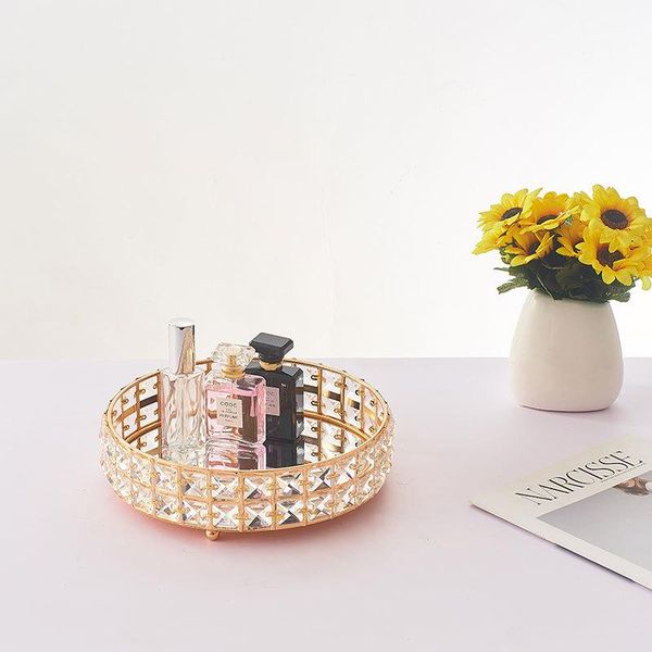 metal crystal round mirror box jewelry storage tray fruit dish desk organize nail polish organizer plates makeup holders boxes & bins
metal crystal round mirror box jewelry storage tray fruit dish desk organize nail polish organizer plates makeup holders boxes & bins