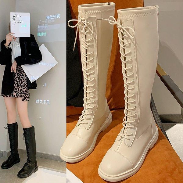 boots med heel boots-women shoes clogs platform round toe lace up 2021 over-the-knee ladies rock autumn summer rubber lolita pu, Black
boots med heel boots-women shoes clogs platform round toe lace up 2021 over-the-knee ladies rock autumn summer rubber lolita pu, Black
