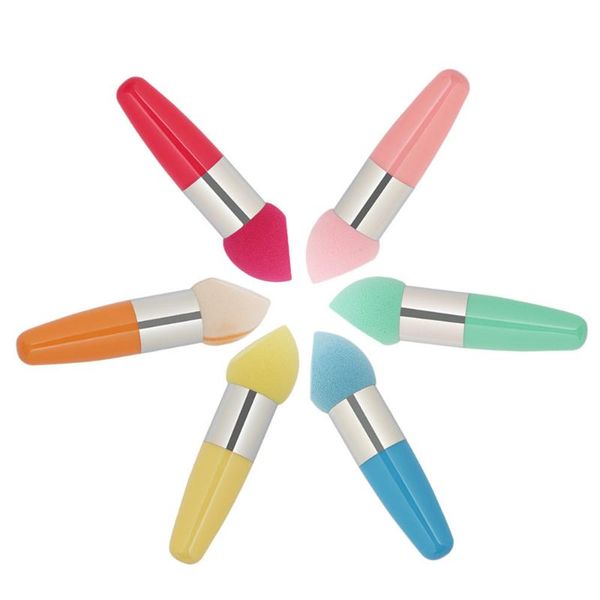 sponges, applicators & cotton 1pc beveled sponge foundation powder puff concealer cream cosmetic women face makeup brushes tools with handle
sponges, applicators & cotton 1pc beveled sponge foundation powder puff concealer cream cosmetic women face makeup brushes tools with handle