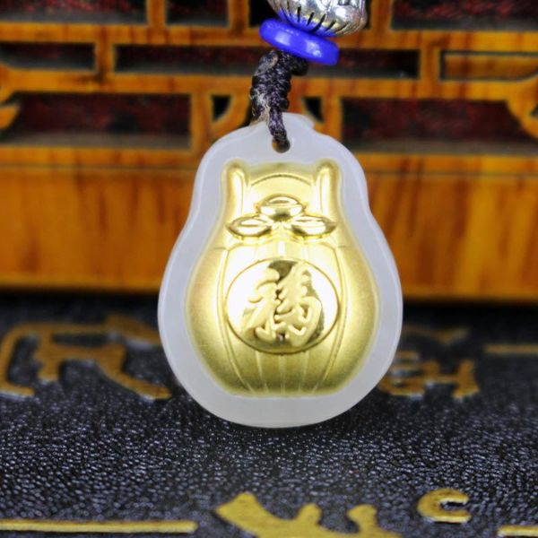 design hetian jade necklace pendant for men women fine 24k gold fu bag treasure lucky pendants jewelry lockets, Silver
design hetian jade necklace pendant for men women fine 24k gold fu bag treasure lucky pendants jewelry lockets, Silver