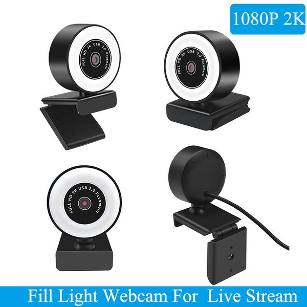 webcams auto focus webcam 1080p 2k hd mini camera fill light usb web cam with microphone led for youtube live stream 
webcams auto focus webcam 1080p 2k hd mini camera fill light usb web cam with microphone led for youtube live stream