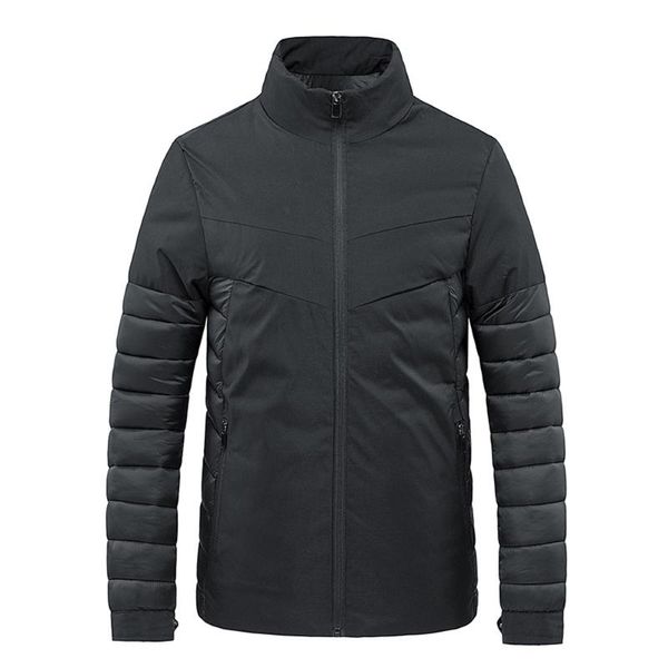 men's down & parkas fall/winter stand-up collar jacket fashion warmth and light cotton clothing mid-teens casual korean trend, Black
men's down & parkas fall/winter stand-up collar jacket fashion warmth and light cotton clothing mid-teens casual korean trend, Black