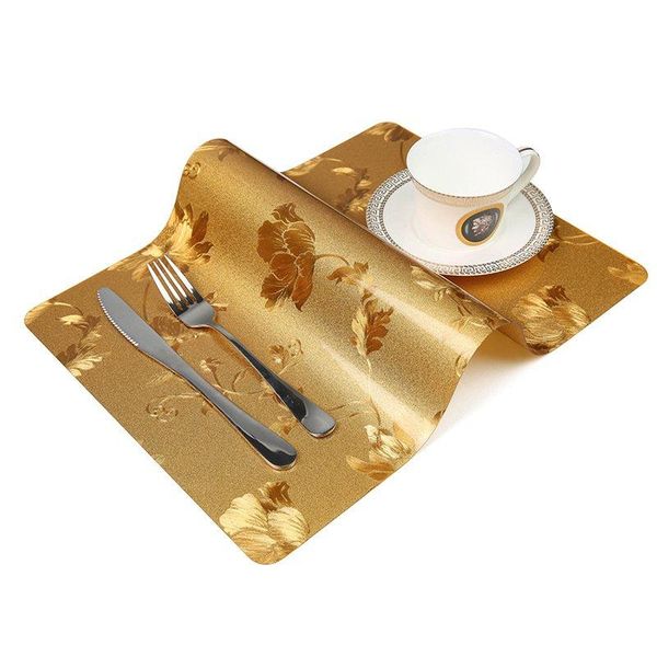 mats & pads waterproof pvc tableware mat restaurant european style printed 30*45cm household decorative kitchen table
mats & pads waterproof pvc tableware mat restaurant european style printed 30*45cm household decorative kitchen table