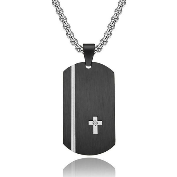 chains stainless steel gold black dog tag pendant necklace men women fashion jewelry gift with chain, Silver
chains stainless steel gold black dog tag pendant necklace men women fashion jewelry gift with chain, Silver