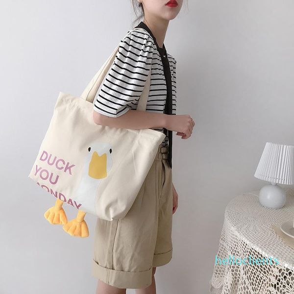evening bags women canvas shoulder bag cartoon duck daily shopping large capacity students books cotton cloth handbag tote for girls
evening bags women canvas shoulder bag cartoon duck daily shopping large capacity students books cotton cloth handbag tote for girls