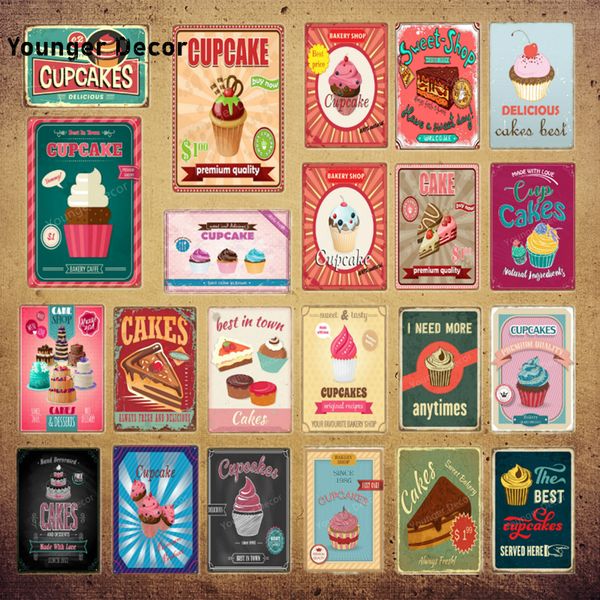 vintage foods metal signs delicious cupcake decoration sweet cake shop home kitchen wall decor art poster birthday gift yi-230
vintage foods metal signs delicious cupcake decoration sweet cake shop home kitchen wall decor art poster birthday gift yi-230