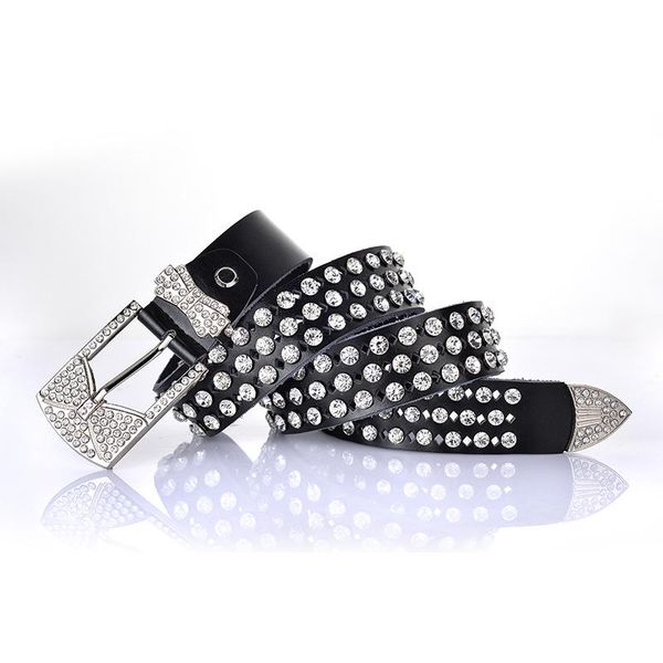 belts rhinestone full inlaid crystal authentic leather women waist strap for rock goth emo jeans show genuine corium decoration, Black;brown
belts rhinestone full inlaid crystal authentic leather women waist strap for rock goth emo jeans show genuine corium decoration, Black;brown