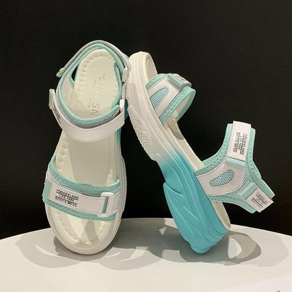 women platform chunky sandals summer brand 5cm high heels casual wedges shoes for woman fashion sports mesh hook loop sandal, Black
women platform chunky sandals summer brand 5cm high heels casual wedges shoes for woman fashion sports mesh hook loop sandal, Black
