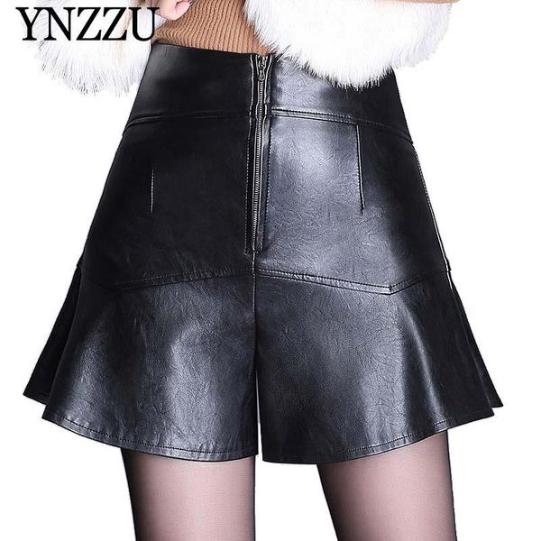chic black women pu shorts 2021 spring autumn high waist faux leather plus size ruffles patchwork yb370 women's, White;black
chic black women pu shorts 2021 spring autumn high waist faux leather plus size ruffles patchwork yb370 women's, White;black