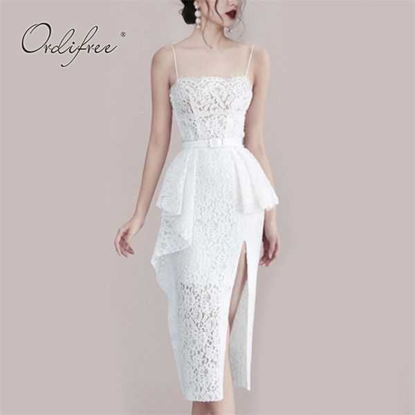 summer women white party dress spaghetti strap vintage lace bodycon split pencil 210513, Black;gray
summer women white party dress spaghetti strap vintage lace bodycon split pencil 210513, Black;gray