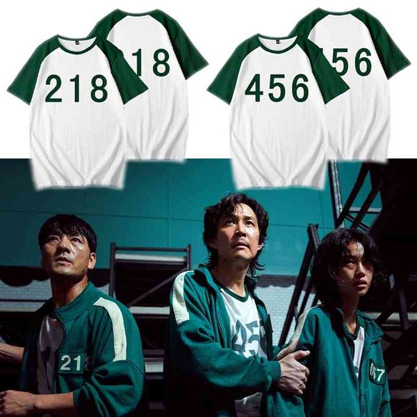 korean teleplay squid game t-shirt men women fashion casual cool short sleeved oversized t shirt harajuku streetwear tee
korean teleplay squid game t-shirt men women fashion casual cool short sleeved oversized t shirt harajuku streetwear tee