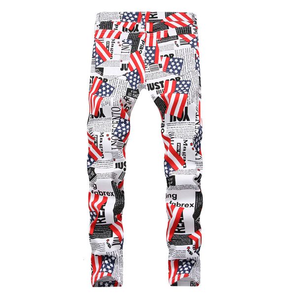 men's jeans american flag paper letters printed jeans fashion white lightweight denim slim pants x4ol, Blue
men's jeans american flag paper letters printed jeans fashion white lightweight denim slim pants x4ol, Blue