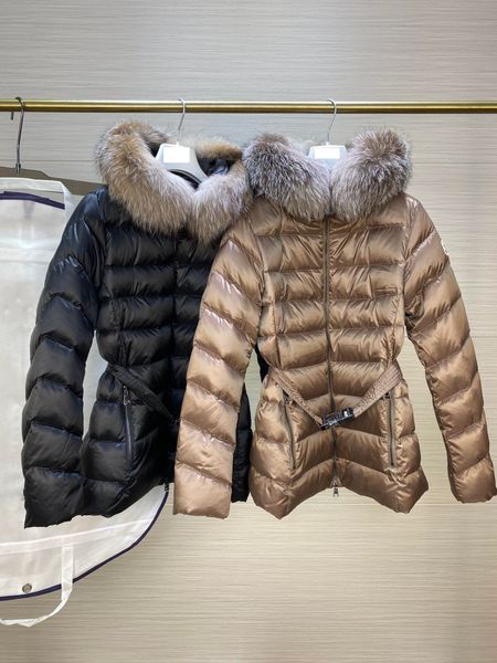 monclair luxury french ladies down jacket maya france brand designer hooded fur collar thick warm coat, Black
monclair luxury french ladies down jacket maya france brand designer hooded fur collar thick warm coat, Black