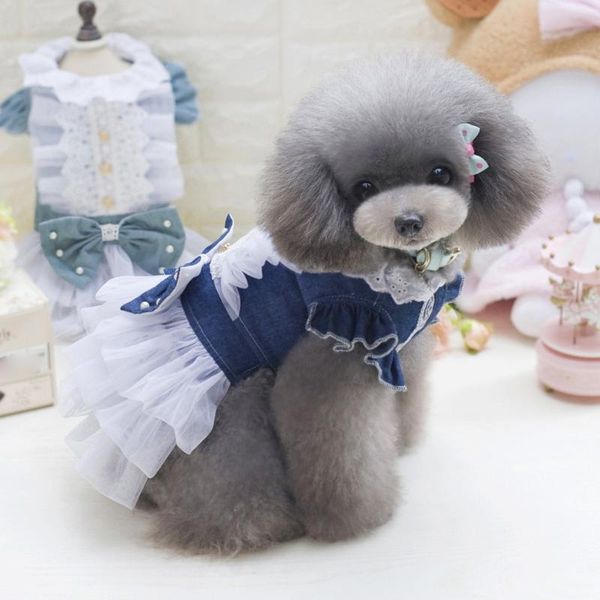 dog apparel cute british style jeans dress pet bow tie small clothes puppy yorkie skirt clothing s-xxl
dog apparel cute british style jeans dress pet bow tie small clothes puppy yorkie skirt clothing s-xxl