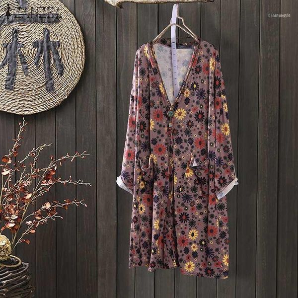 women's blouses & shirts spring floral printed long shirt vestido zanzea women v neck blouse vintage casual sleeve tunic female blusa, White
women's blouses & shirts spring floral printed long shirt vestido zanzea women v neck blouse vintage casual sleeve tunic female blusa, White