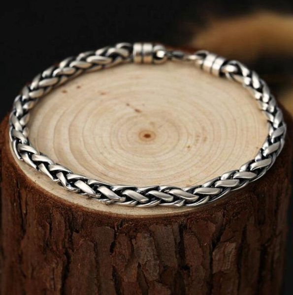 link, chain casual punk bracelet alloy braided rope friendship couple jewelry, Black
link, chain casual punk bracelet alloy braided rope friendship couple jewelry, Black