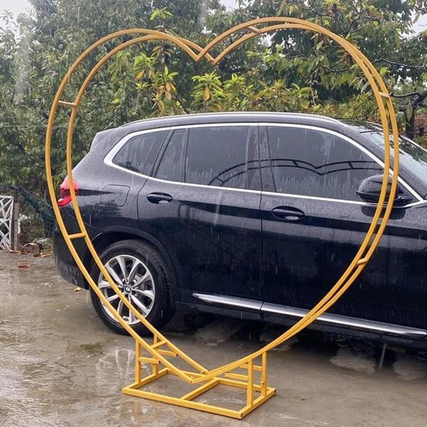 party decoration wedding arch props heart-shaped wreath stand love background stage ceremony1
party decoration wedding arch props heart-shaped wreath stand love background stage ceremony1