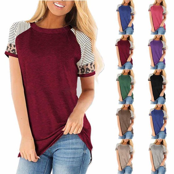 women's t-shirt 2021 spring and summer round neck short sleeve european american large top, White
women's t-shirt 2021 spring and summer round neck short sleeve european american large top, White