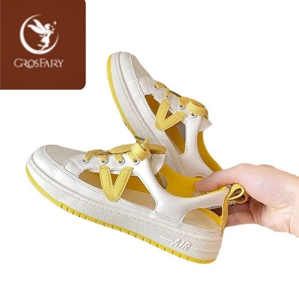 sandals women's summer fashion breathable head hollow mesh flat thin lace-up casual white shoes net yarn, Black 
sandals women's summer fashion breathable head hollow mesh flat thin lace-up casual white shoes net yarn, Black