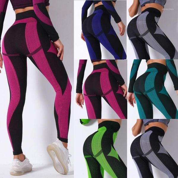 yoga outfit 2021 women's seamless knitting high waist tight fitting hip lift motion pants push up clothing girl pant
yoga outfit 2021 women's seamless knitting high waist tight fitting hip lift motion pants push up clothing girl pant