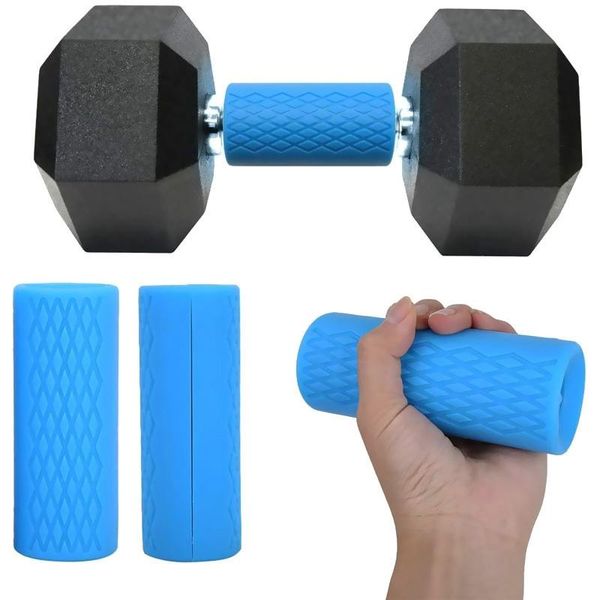 accessories 1 pair 12.7*5cm thick dumbbell grip barbell silicone handles pad weightlifting support training fitness equipment -40
accessories 1 pair 12.7*5cm thick dumbbell grip barbell silicone handles pad weightlifting support training fitness equipment -40