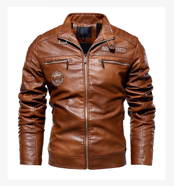 leather jacket cool fashion men's natural motorcycle hip hop biker coat men winter warm pu 3xl fur & faux, Black
leather jacket cool fashion men's natural motorcycle hip hop biker coat men winter warm pu 3xl fur & faux, Black