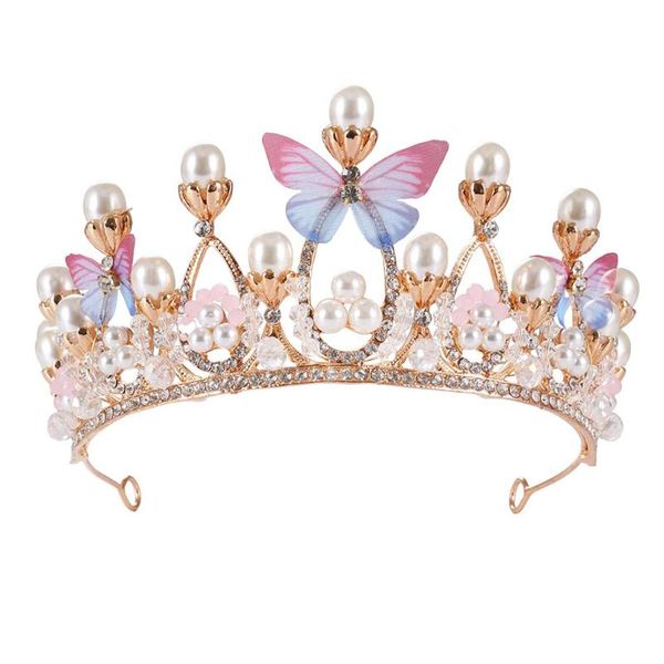 hair clips & barrettes 1pc princess crown butterfly tiaras girls birthday crystal performance wedding model catwalk handmade pearl tiara, Golden;silver
hair clips & barrettes 1pc princess crown butterfly tiaras girls birthday crystal performance wedding model catwalk handmade pearl tiara, Golden;silver