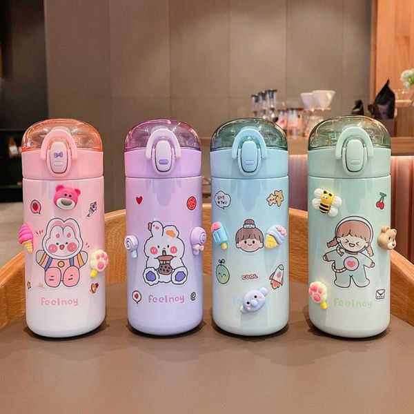 water bottles 420ml cute elastic buckle vacuum flask student portable simple stainless steel cup
water bottles 420ml cute elastic buckle vacuum flask student portable simple stainless steel cup