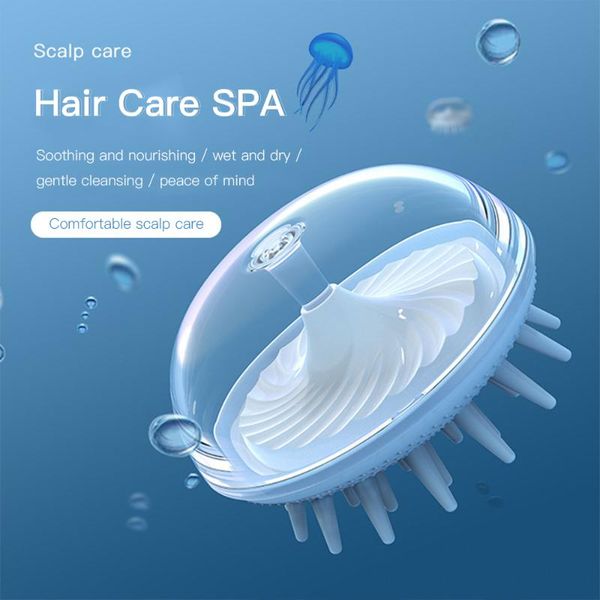 hair brushes jellyfish shampoo scalp massager silicone massage comb bath brush shower care tool, Silver
hair brushes jellyfish shampoo scalp massager silicone massage comb bath brush shower care tool, Silver